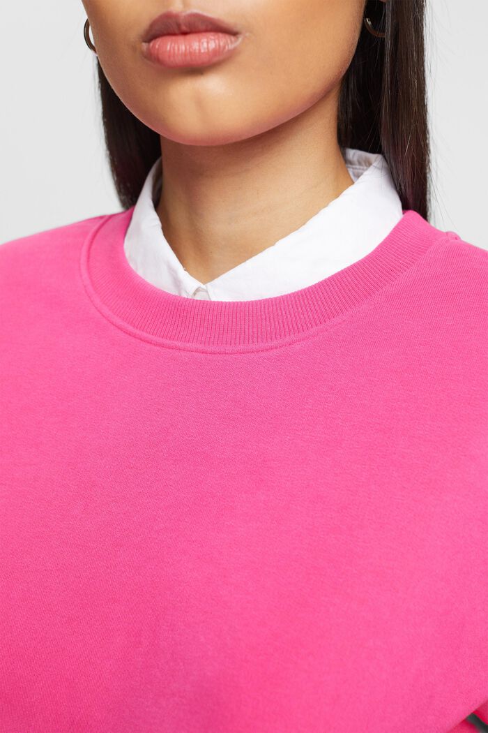 Sweatshirt med ledig passform, PINK FUCHSIA, detail image number 2
