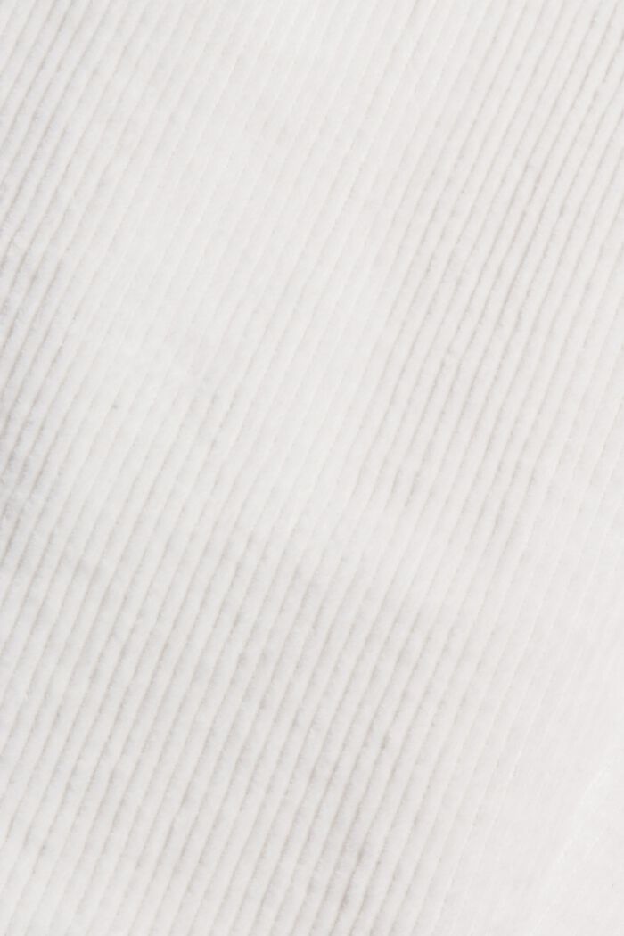 Manchesterbyxa i 100% bomull med knappgylf, ICE, detail image number 4