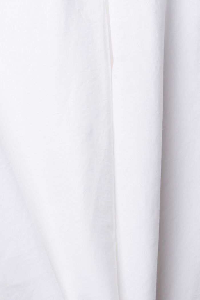 T-shirt i skjortbluslook, WHITE, detail image number 4