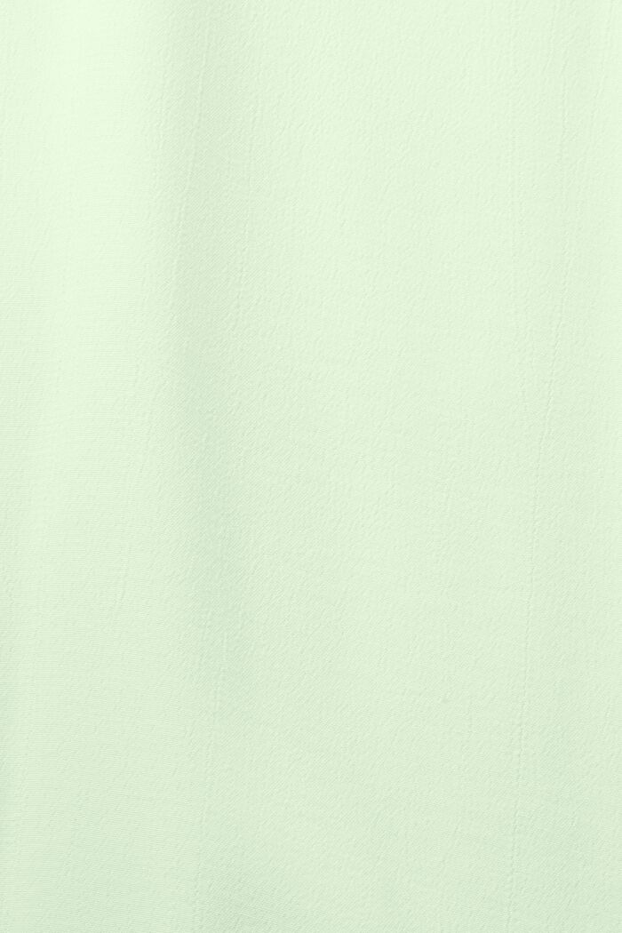 Blus i crêpe med ringning med sprund, CITRUS GREEN, detail image number 5