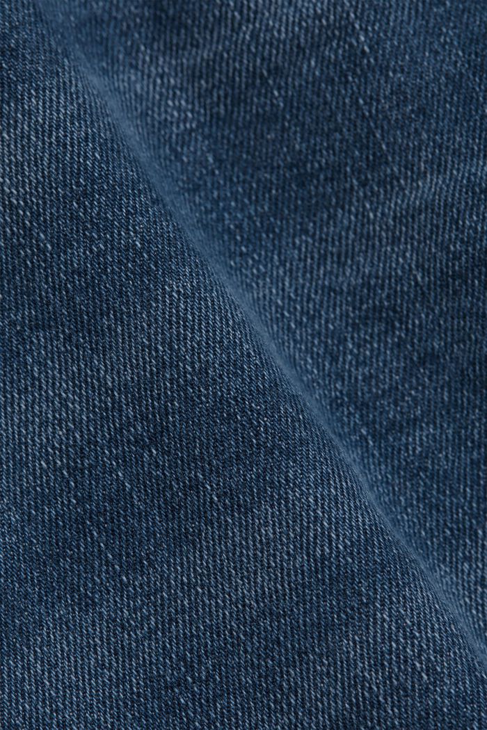 Jeansshorts i ekologisk bomull, BLUE MEDIUM WASHED, detail image number 5