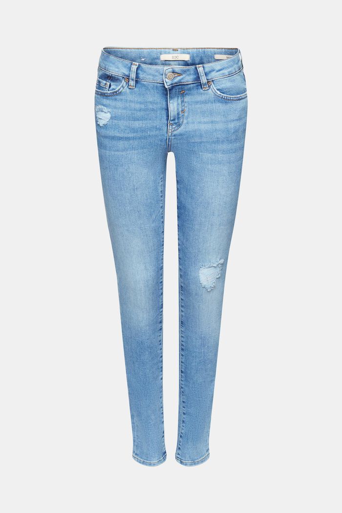 Skinny-jeans, BLUE MEDIUM WASHED, detail image number 6