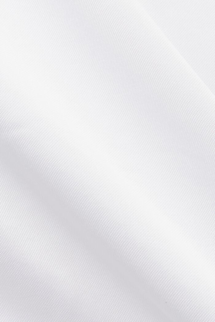 T-shirt i materialmix, LENZING™ ECOVERO™, WHITE, detail image number 6