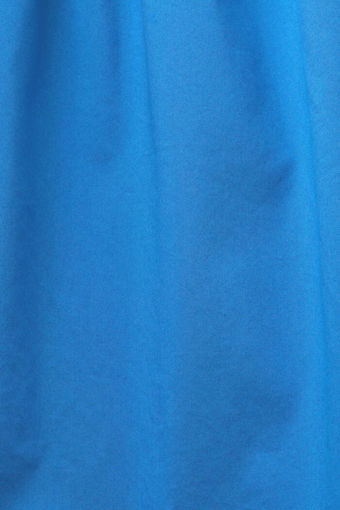 Baraxlad blus i poplin, BRIGHT BLUE, detail image number 6