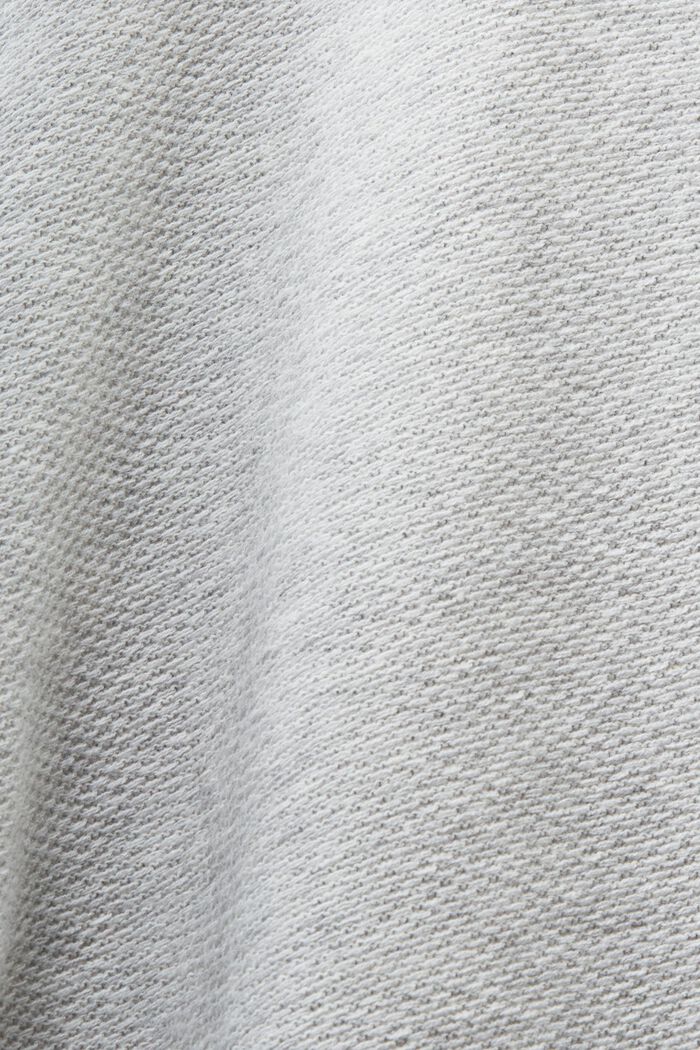 Kortärmad rundringad tröja, LIGHT GREY, detail image number 4