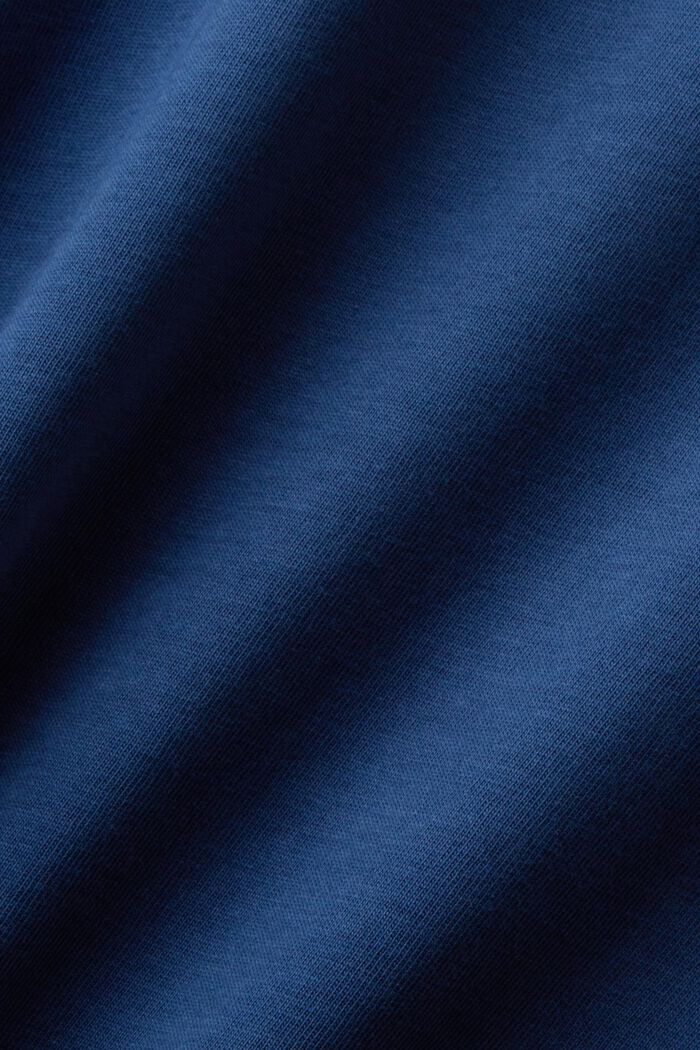 T-shirt med tryck i fram- och bakstycket, GREY BLUE, detail image number 5