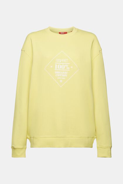 Sweatshirt i bomull med logo