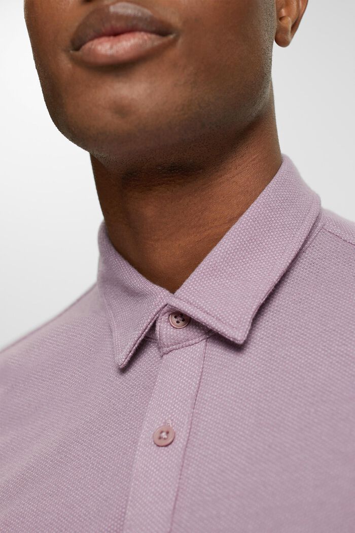 Tvåfärgad skjorta, LAVENDER, detail image number 0