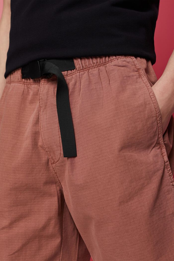 Shorts med dragsko i midjan, DARK OLD PINK, detail image number 2