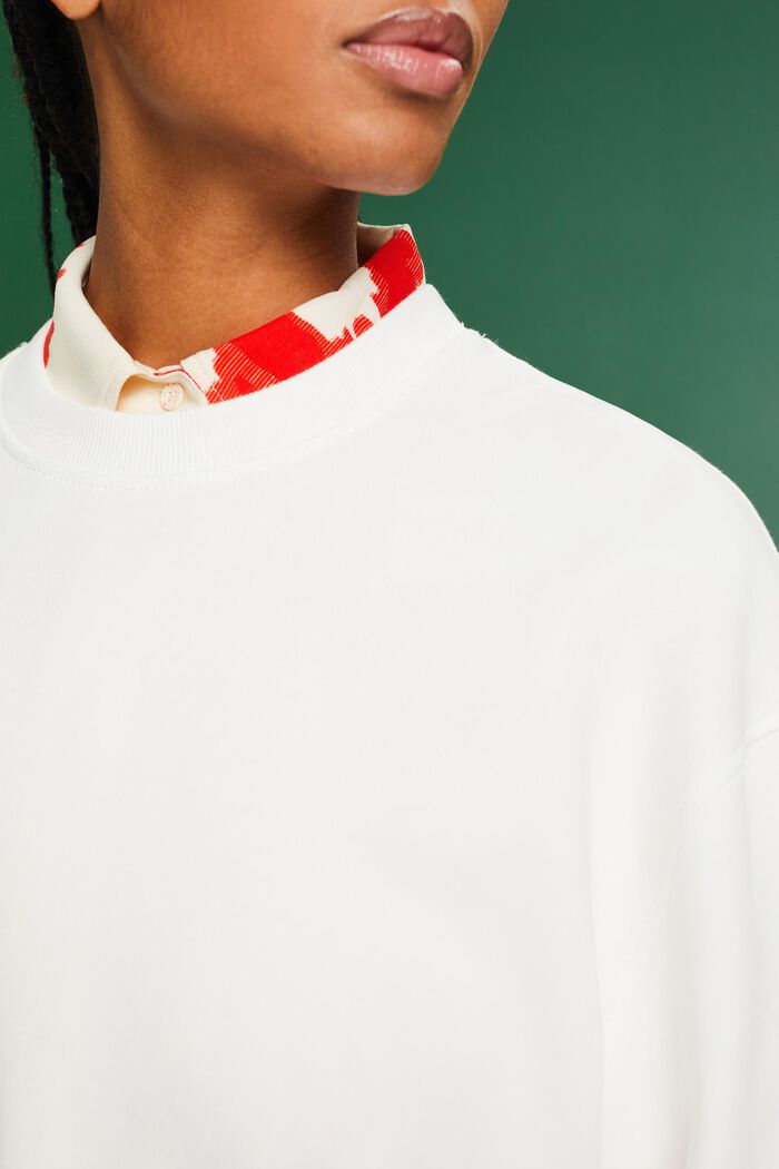 Oversize-sweatshirt med mönster, ICE, detail image number 3