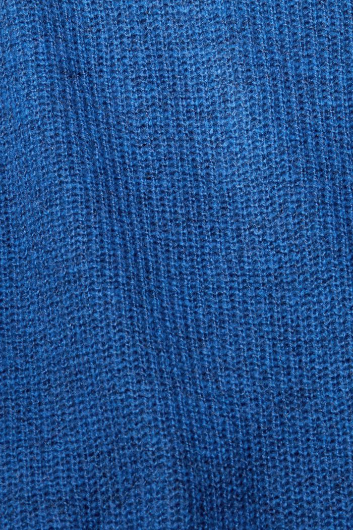 Ullmix: V-ringad tröja, BLUE, detail image number 4
