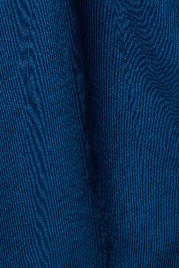 Button down-skjorta i manchester, PETROL BLUE, detail image number 5