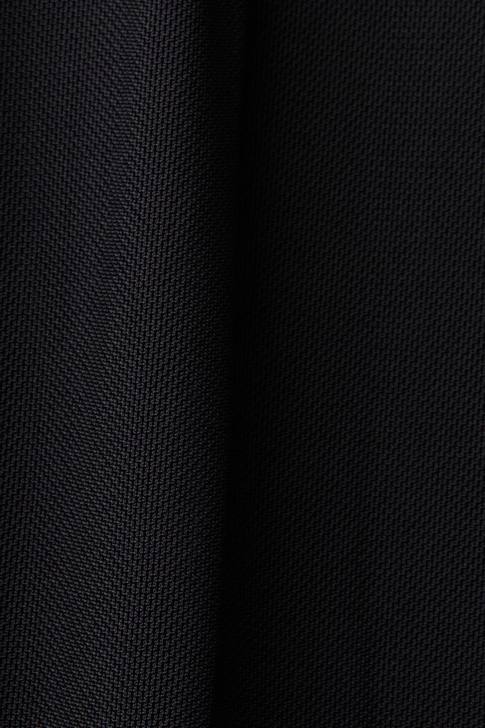 Meshklänning med resår i midjan, BLACK, detail image number 5