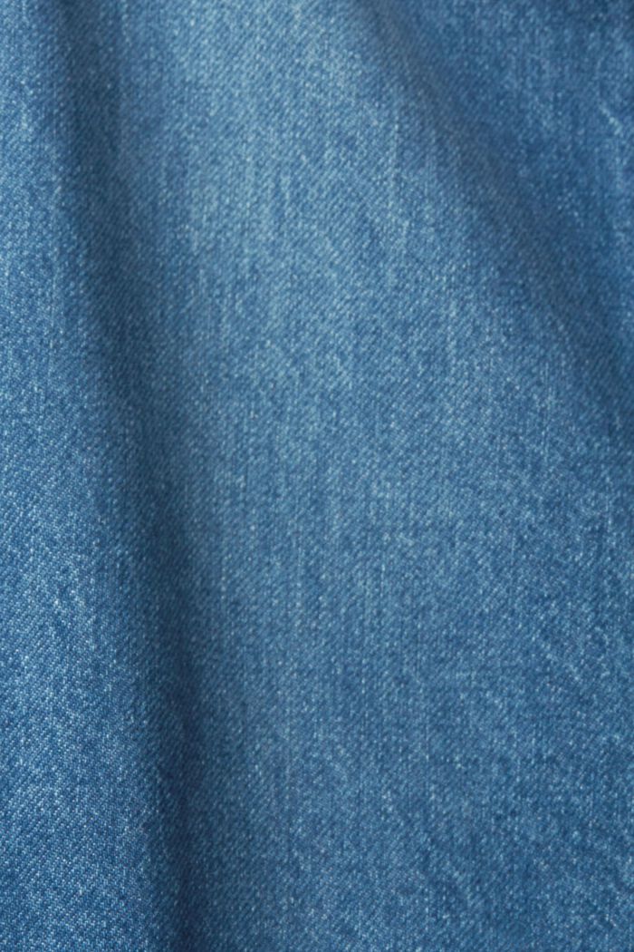 Jeanskjol, ekologisk bomull, BLUE MEDIUM WASHED, detail image number 6
