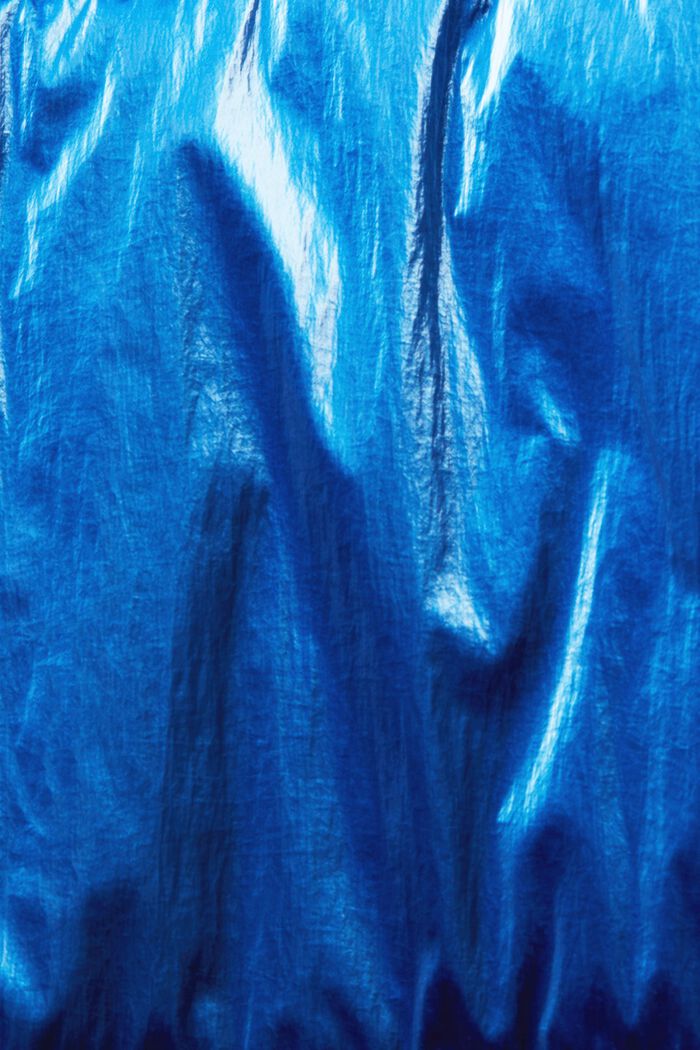 Vändbar lång pufferkappa, BRIGHT BLUE, detail image number 6