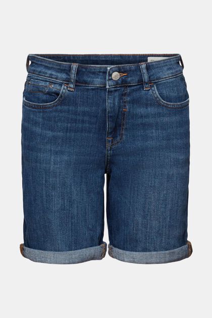 Jeansshorts med stretch