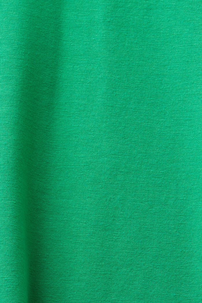 Långärmad jerseytopp, GREEN, detail image number 6