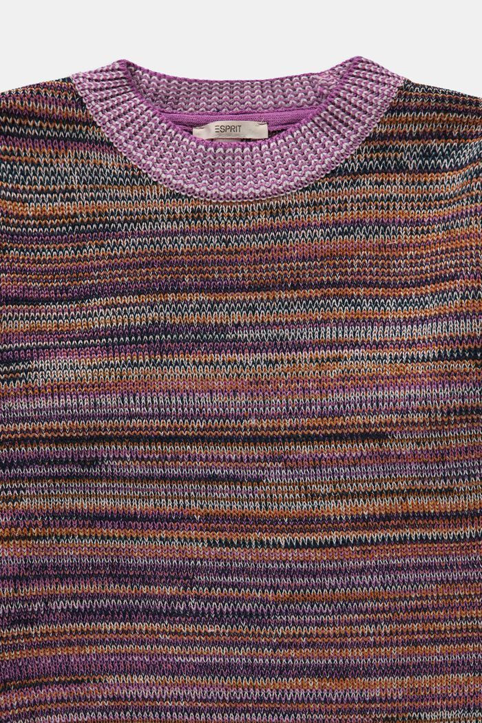 Randig tröja, BURNT ORANGE, detail image number 2