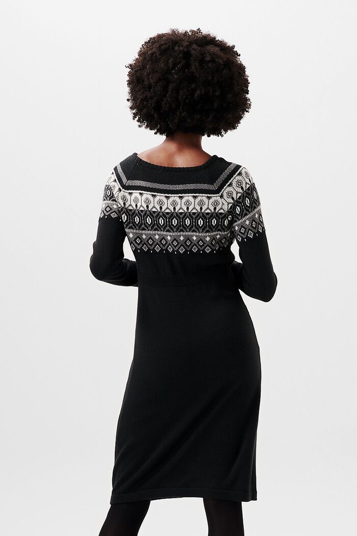 Dresses flat knitted, BLACK INK, detail image number 1
