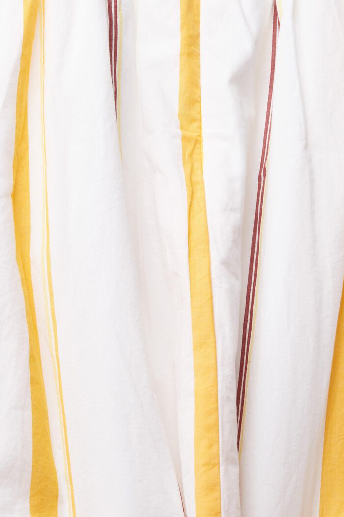 Klänning med flerfärgat randmönster, OFF WHITE, detail image number 4