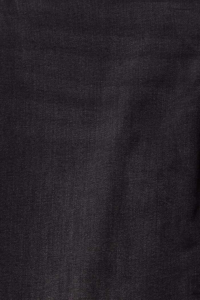 Jeans med vida ben, BLACK DARK WASHED, detail image number 6