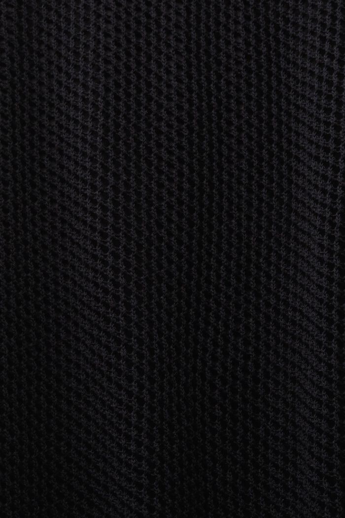 Pennkjol i midilängd av mesh, BLACK, detail image number 4