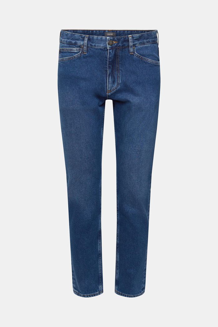 Jeans med smal passform, BLUE MEDIUM WASHED, detail image number 6