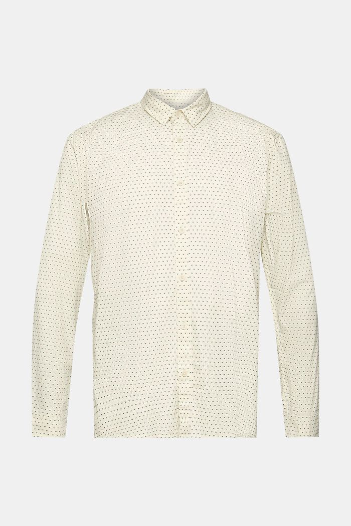 Hjärtmönstrad skjorta med smal passform, ICE, detail image number 6