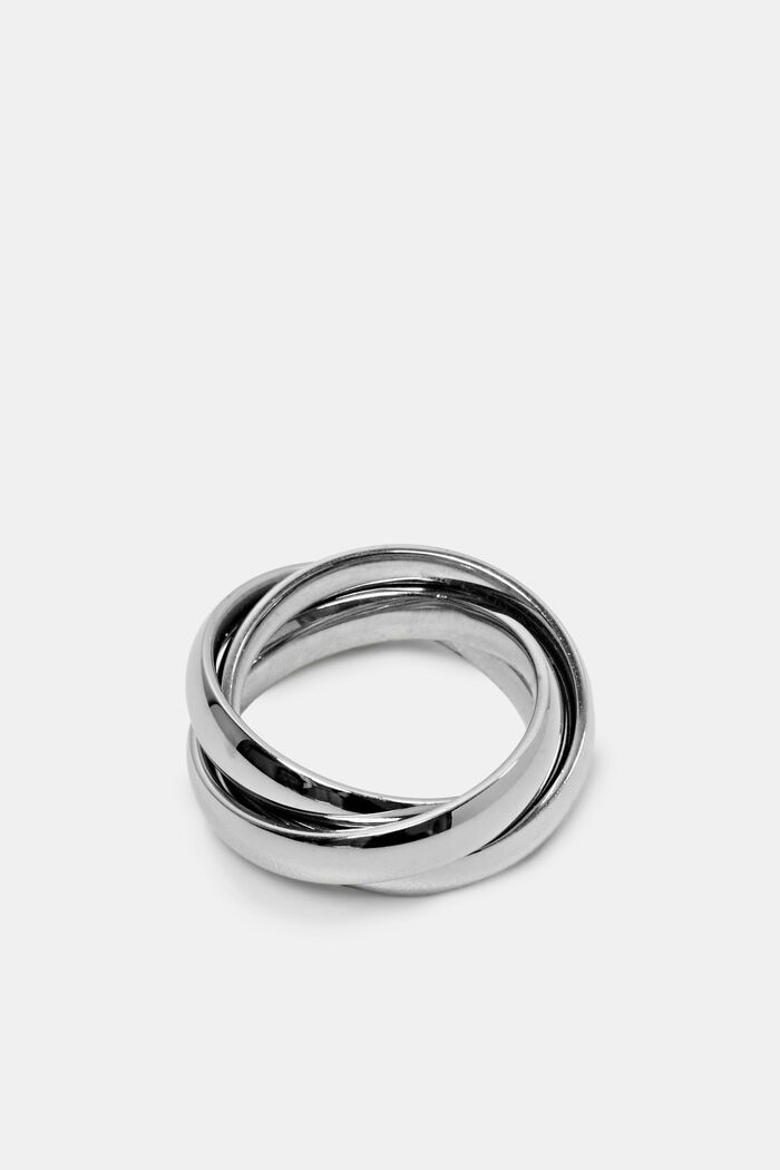 Trio-ring i rostfritt stål, SILVER, detail image number 0