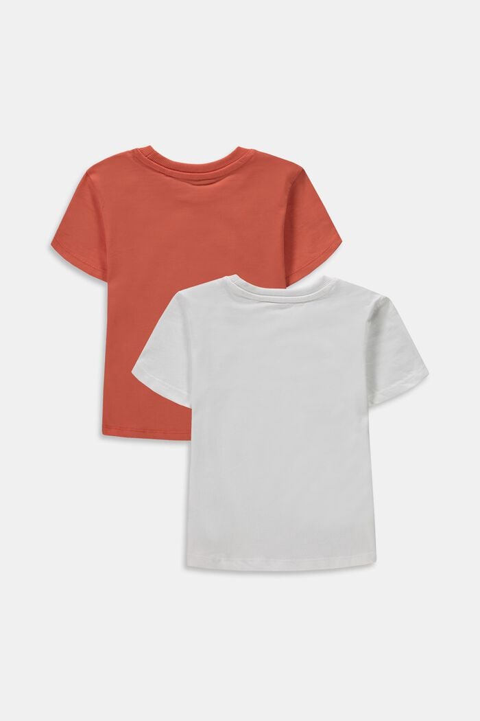 T-shirts i 2-pack av 100% bomull