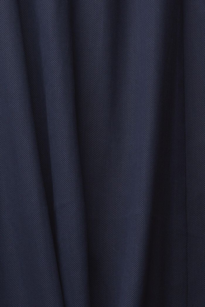Skjortblusklänning med dragsko, DARK BLUE, detail image number 4