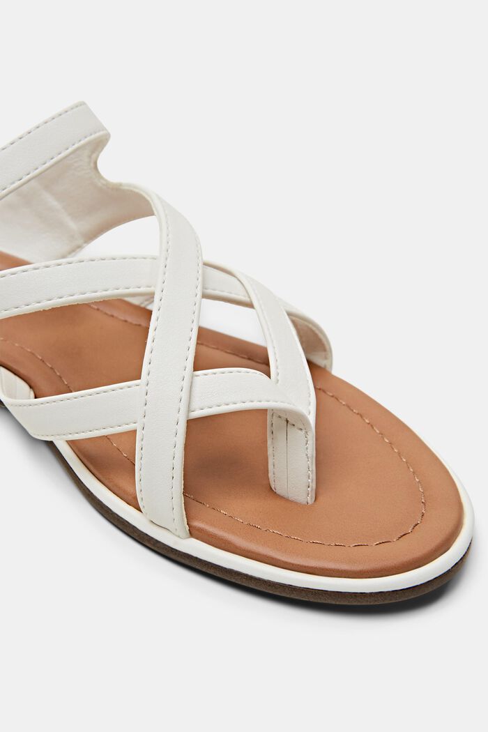 Sandaler med remmar, WHITE, detail image number 3