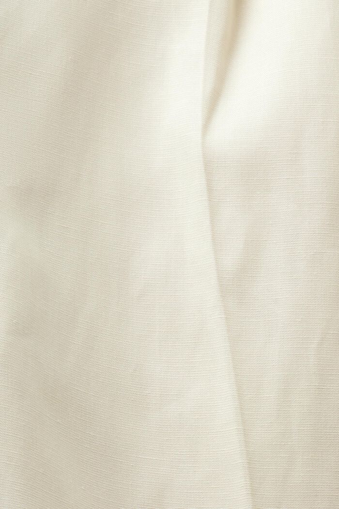 Mixa och matcha: kort culottebyxa med hög midja, SAND, detail image number 6