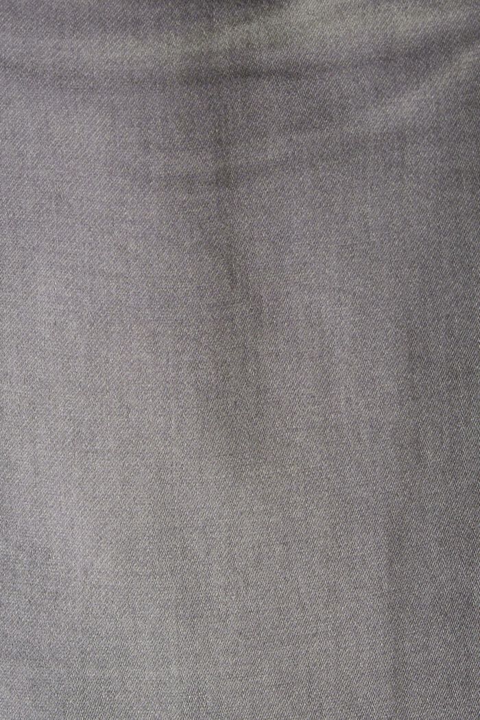 Jeans i bomullsmix med stretchkomfort, GREY MEDIUM WASHED, detail image number 4
