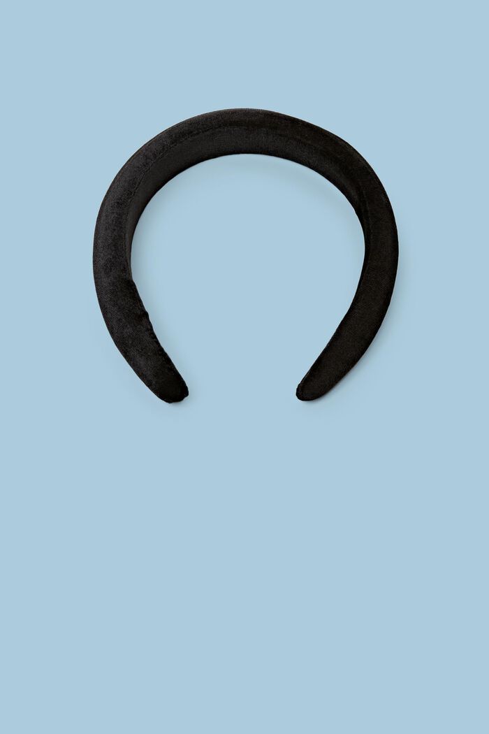 Pannband i sammet, BLACK, detail image number 0