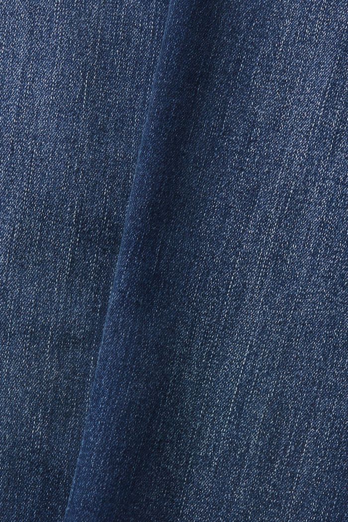 Jeans med liten dragkedjeficka, BLUE DARK WASHED, detail image number 4