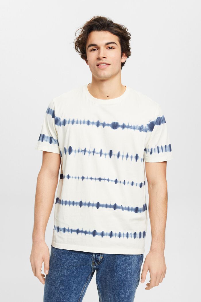 T-shirt i bomull med batik, ICE, detail image number 0