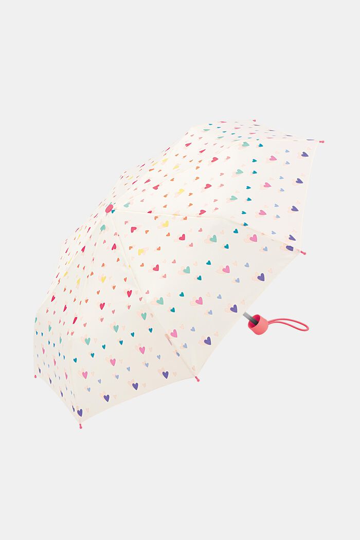 Miniparaply för barn med godishjärtan, ONE COLOR, detail image number 0