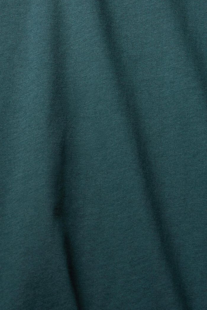 T-shirt i jersey, 100% bomull, TEAL BLUE, detail image number 1