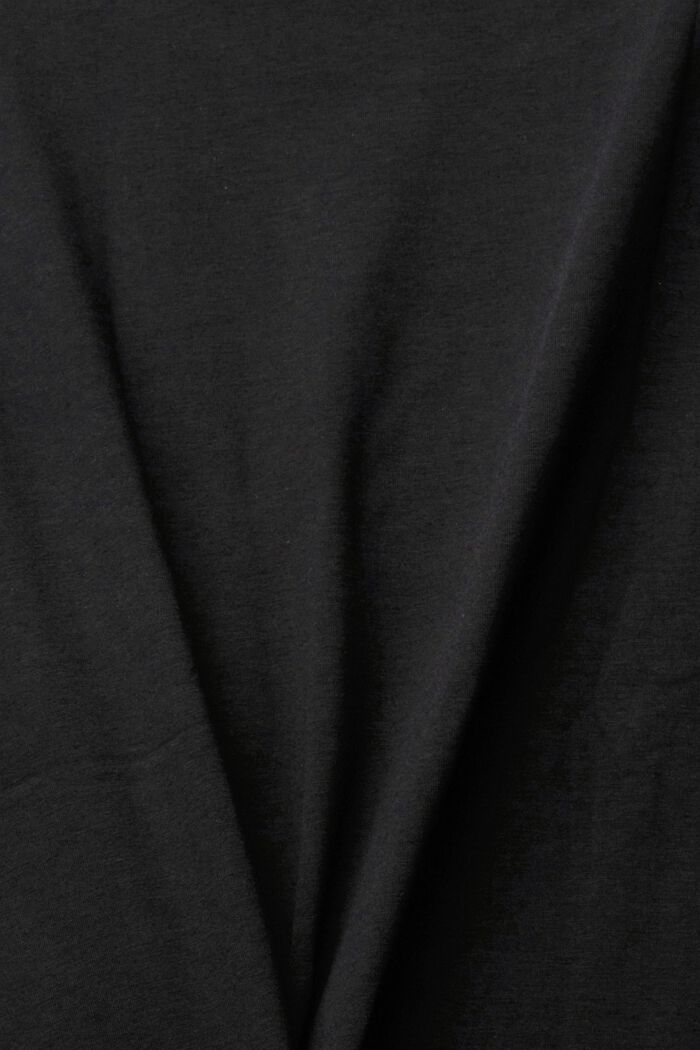 Pyjamas-T-shirt, BLACK, detail image number 1