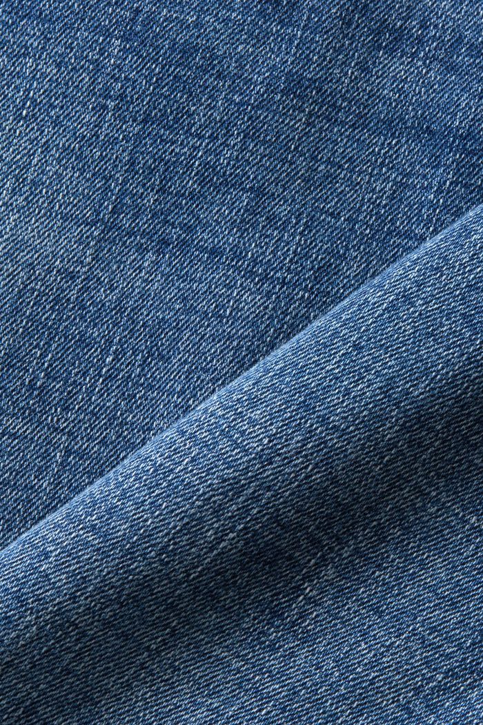 Återvunnet: mid-rise skinny fit stretch jeans, BLUE MEDIUM WASHED, detail image number 5