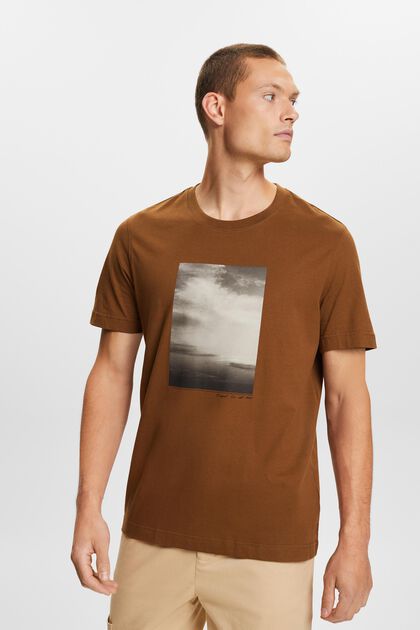 T-shirt i ekologisk bomull med tryck