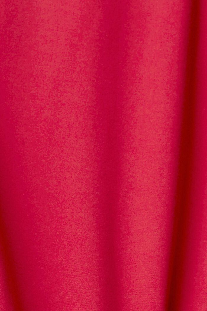 Sweatshirt med dragsko vid halsen, CHERRY RED, detail image number 1