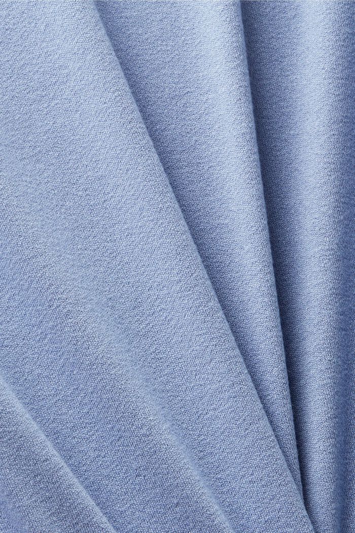 Smockad långärmad tröja, LENZING™ ECOVERO™, BLUE LAVENDER, detail image number 5
