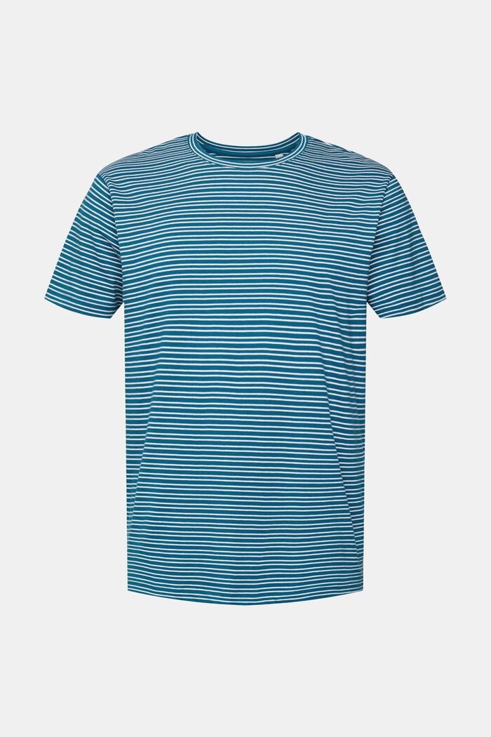 T-shirt i jersey, 100% bomull, PETROL BLUE, detail image number 2