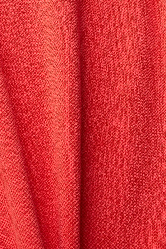 Stickad kjol med randig linning, RED, detail image number 4