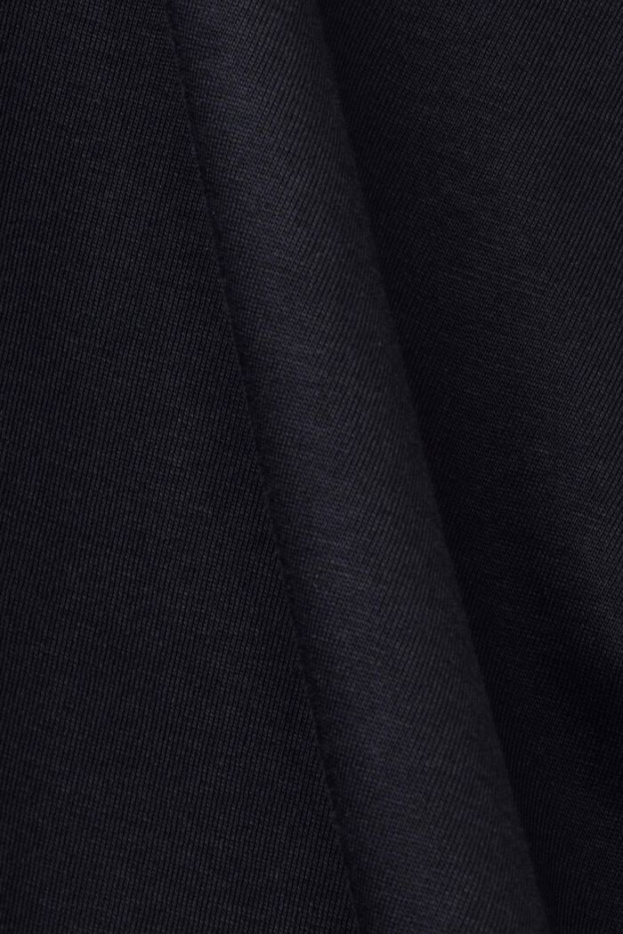 Klänning av jersey, BLACK, detail image number 5