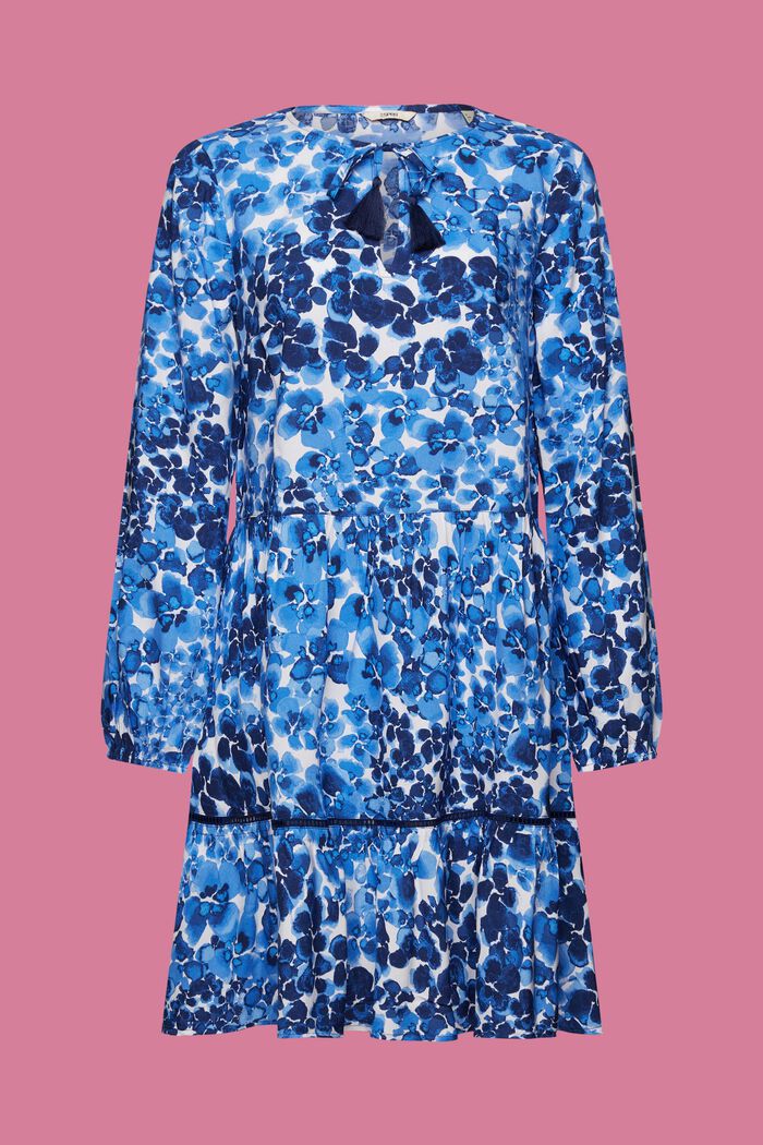 Strandklänning, LENZING™ ECOVERO™, BLUE, detail image number 4