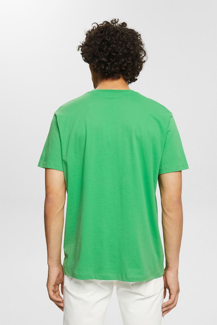 T-shirt i jersey med tryck, GREEN, detail image number 3
