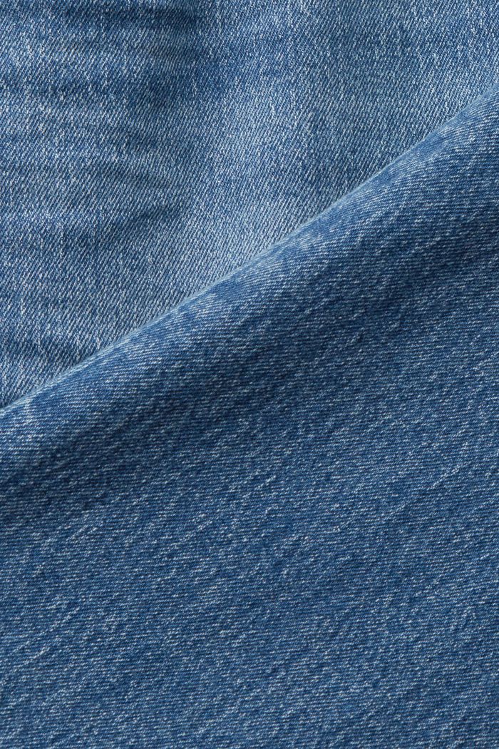 Jeans i rak passform, BLUE MEDIUM WASHED, detail image number 4